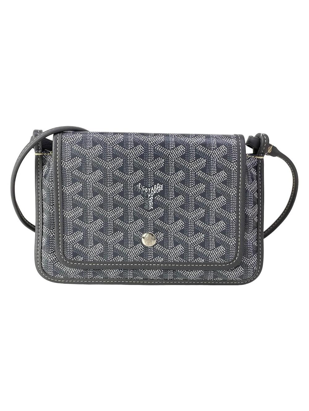 Goyard Plumet Gray Coated Canvas #352195G24B